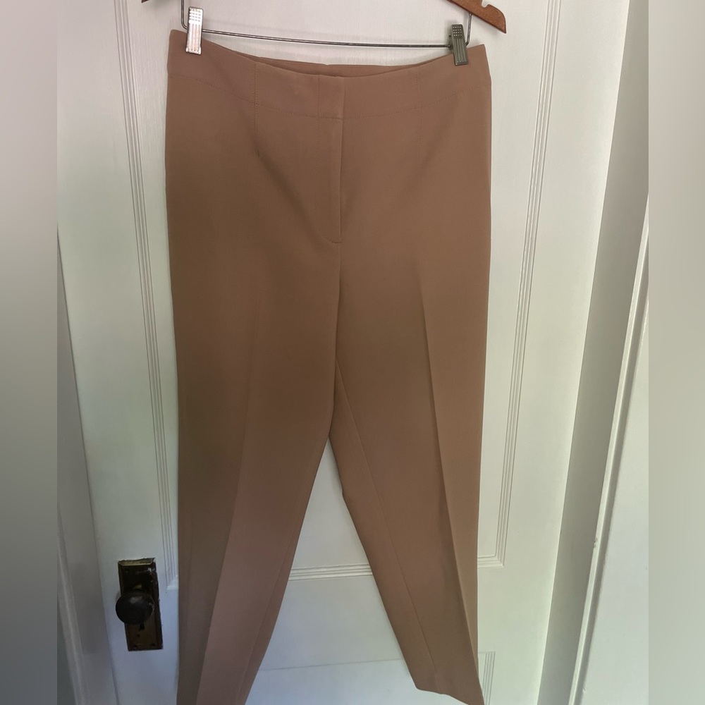 Ann Taylor tan pants curvy fit (size 8)